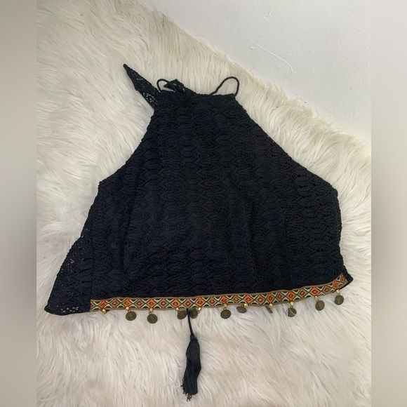 Shein Festival Halter Top Metal Embellishments - Picture 1 of 1